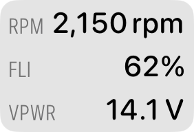 The Parameters widget